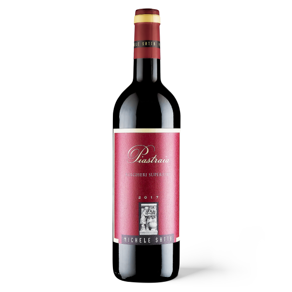 Michele Satta, Piastraia Bolgheri rosso superiore DOC, 2017